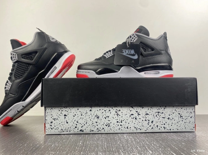 1st Kicks Jordan Bred Air Reimagined 4 FV5029-006 0721
